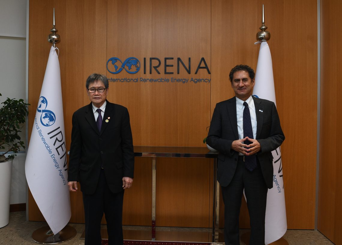 东盟秘书长会见国际可再生​​能源机构（IRENA）总干事